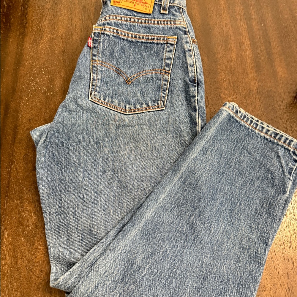 Levi's High Rise Blue Jeans Classic Denim